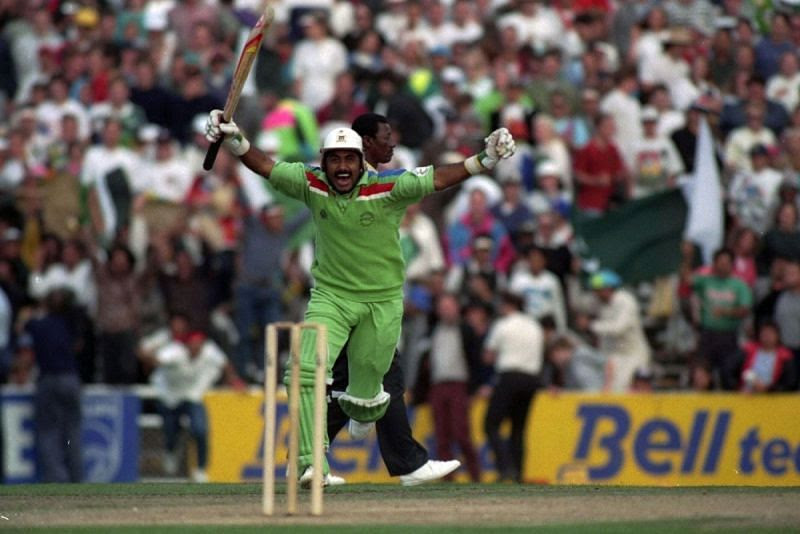 Javed Miandad became famous after smashing a six off Indian pacer, Chetan Sharma's last ball.